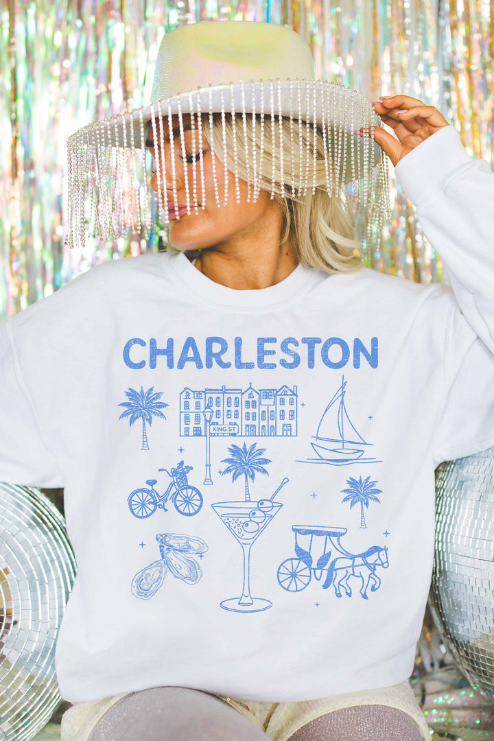[G2057X-OSS] CHARLESTON OVERSIZED SWEATSHIRTS