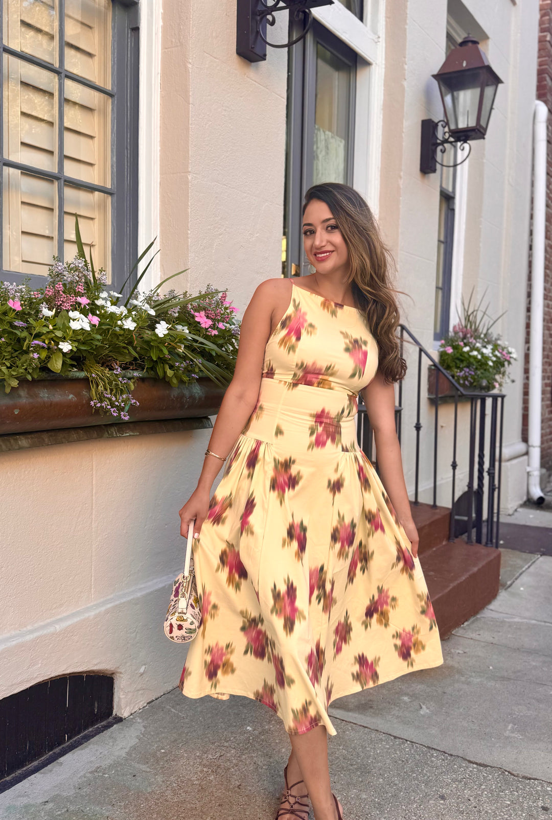 Flare Panel Midi Dress Styledwell Boutique Flare Panel Midi Dress Styledwell Boutique