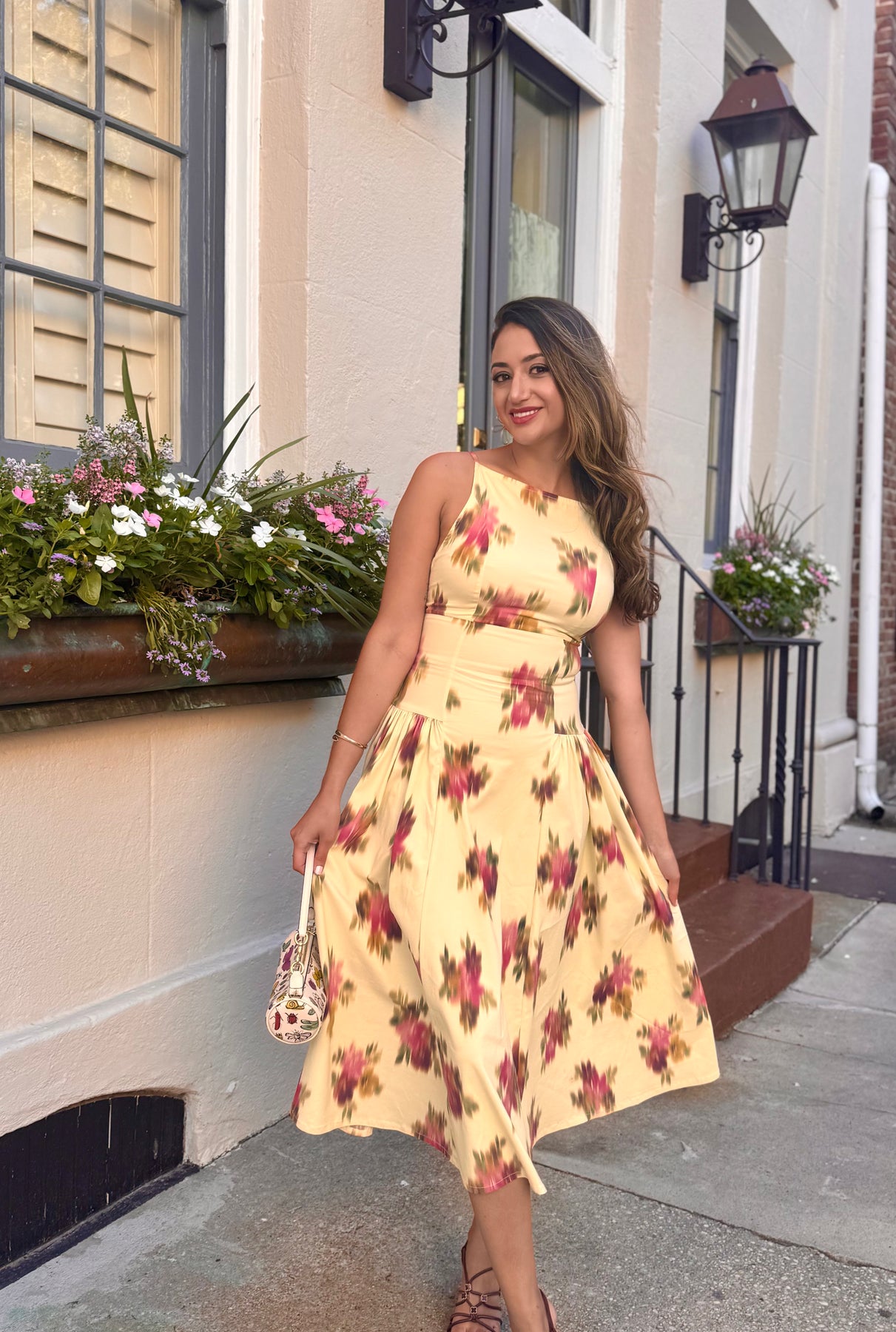 Flare Panel Midi Dress Styledwell Boutique Flare Panel Midi Dress Styledwell Boutique