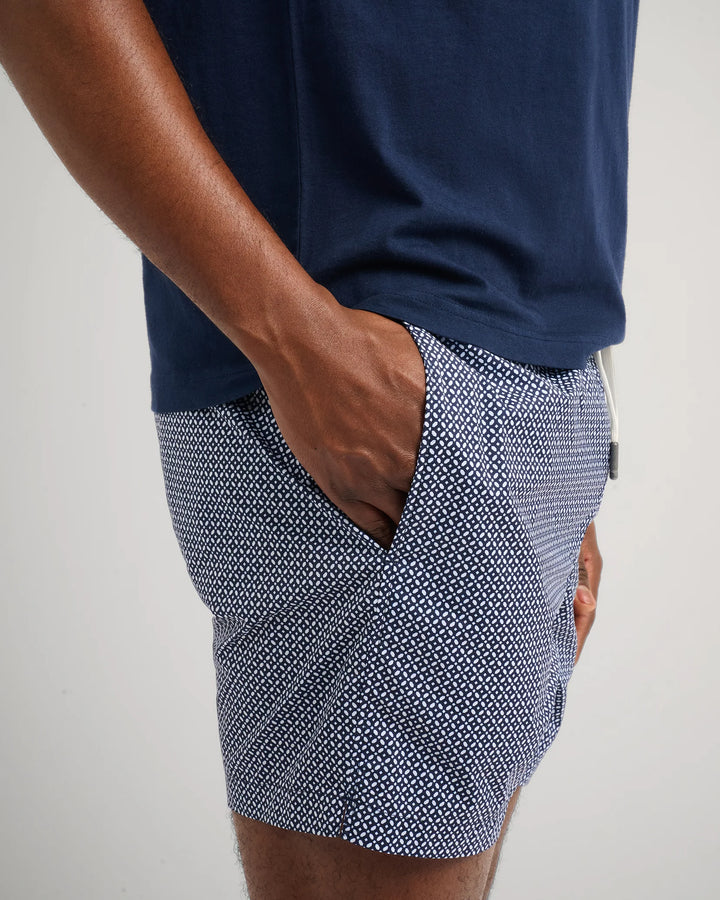 Navy Swim Trunk