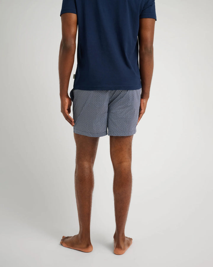 Navy Swim Trunk