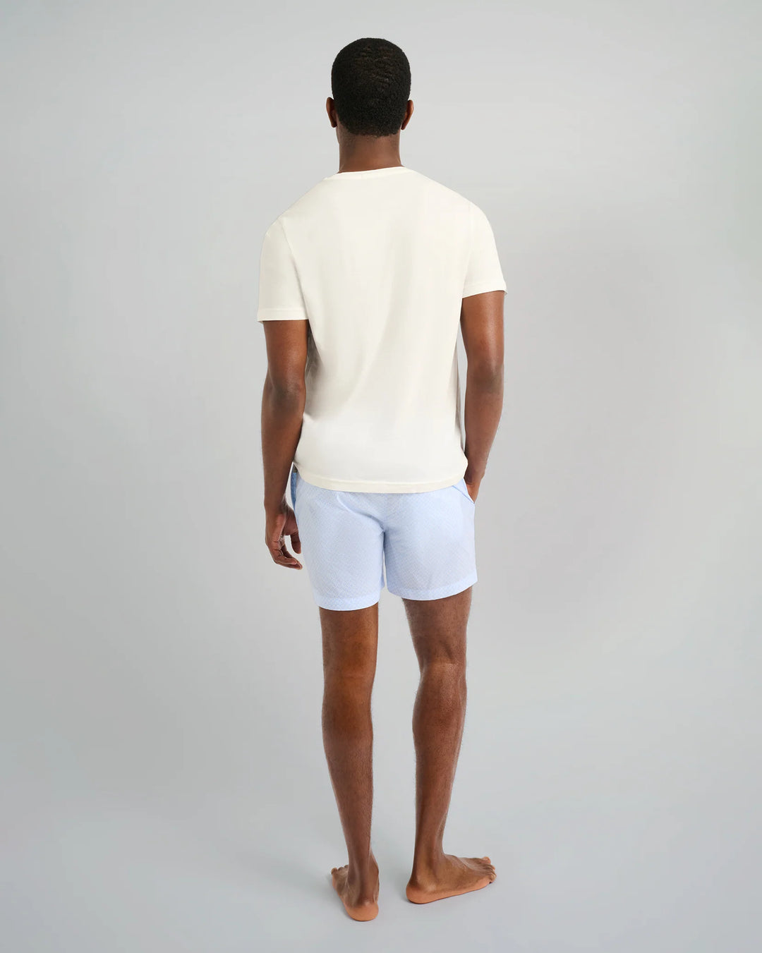 Sky Blue Swim Trunk