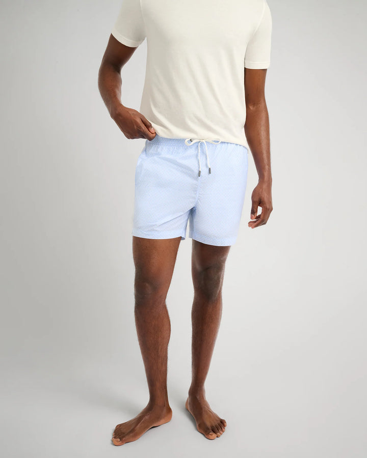 Sky Blue Swim Trunk