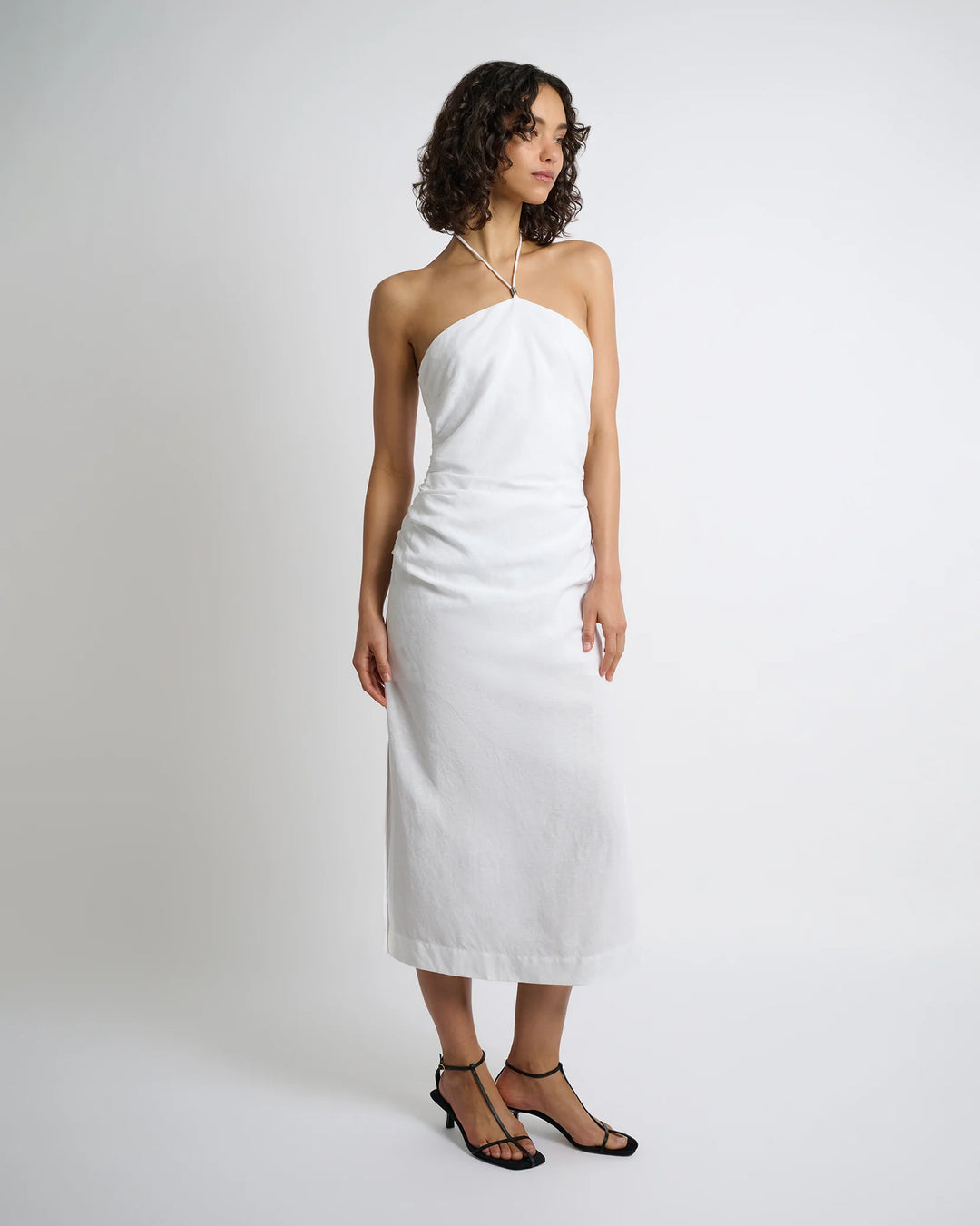 onia air linen dress Air Linen Sleeveless Shirtdress