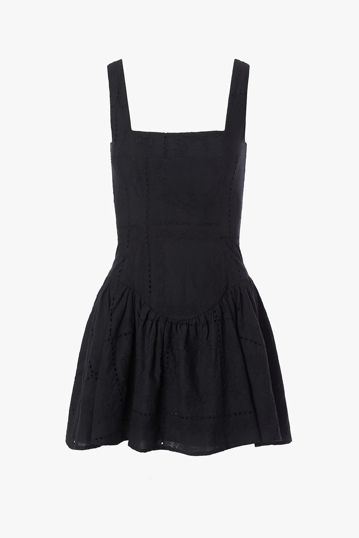Corset Peplum Mini Dress