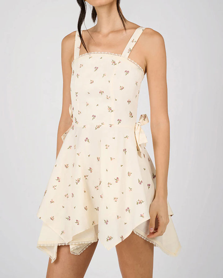 Handkerchief Mini Dress
