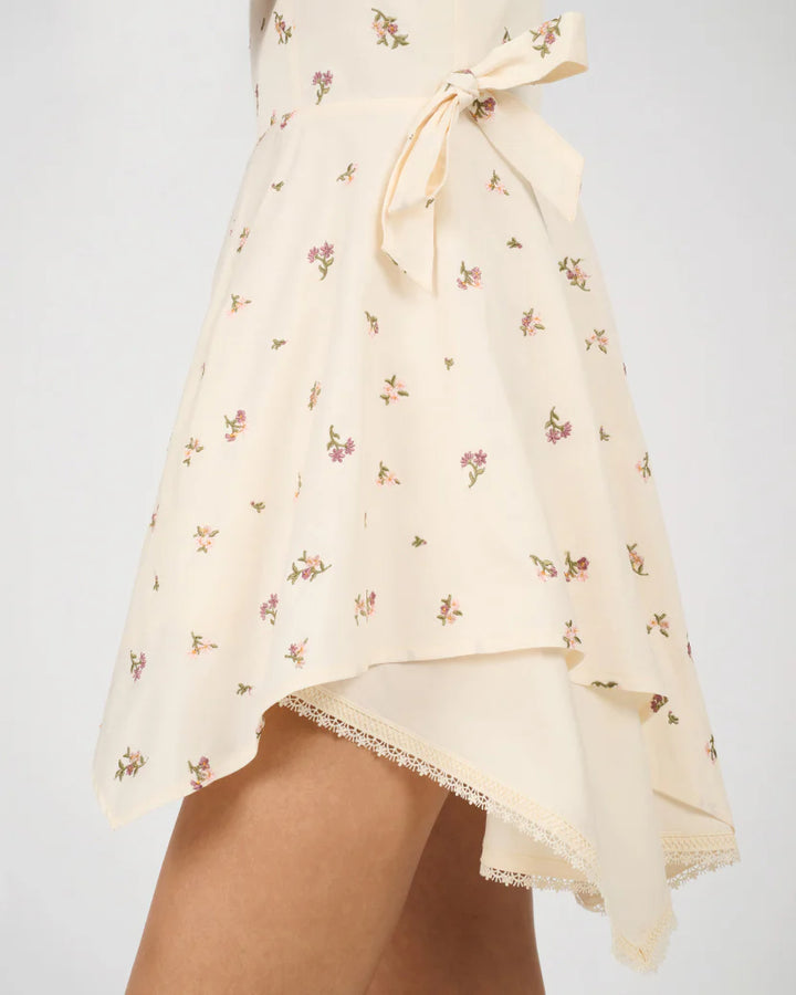 Handkerchief Mini Dress