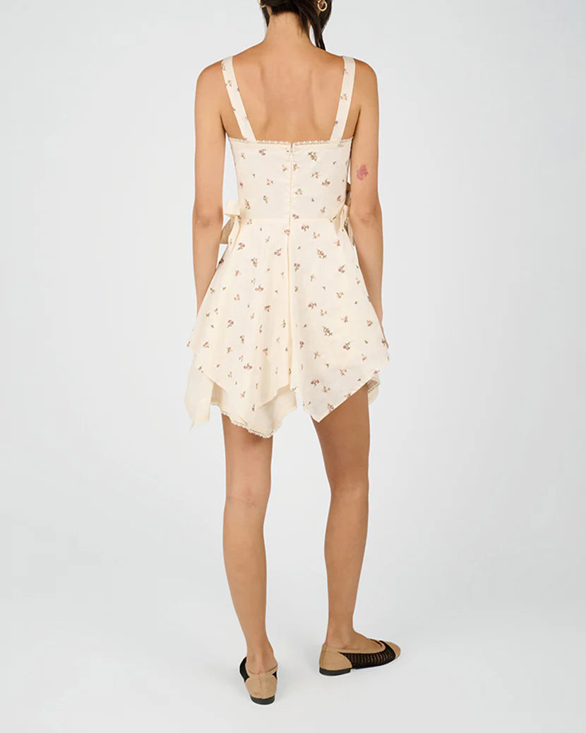 Handkerchief Mini Dress