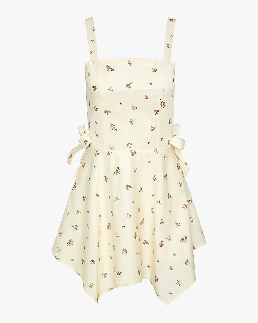 Handkerchief Mini Dress