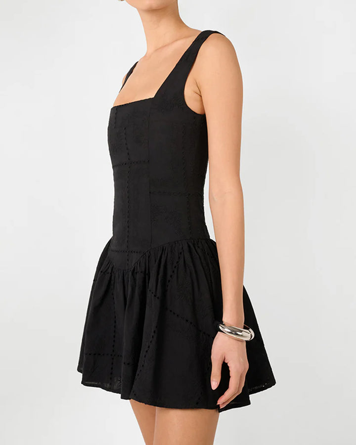 Corset Peplum Mini Dress