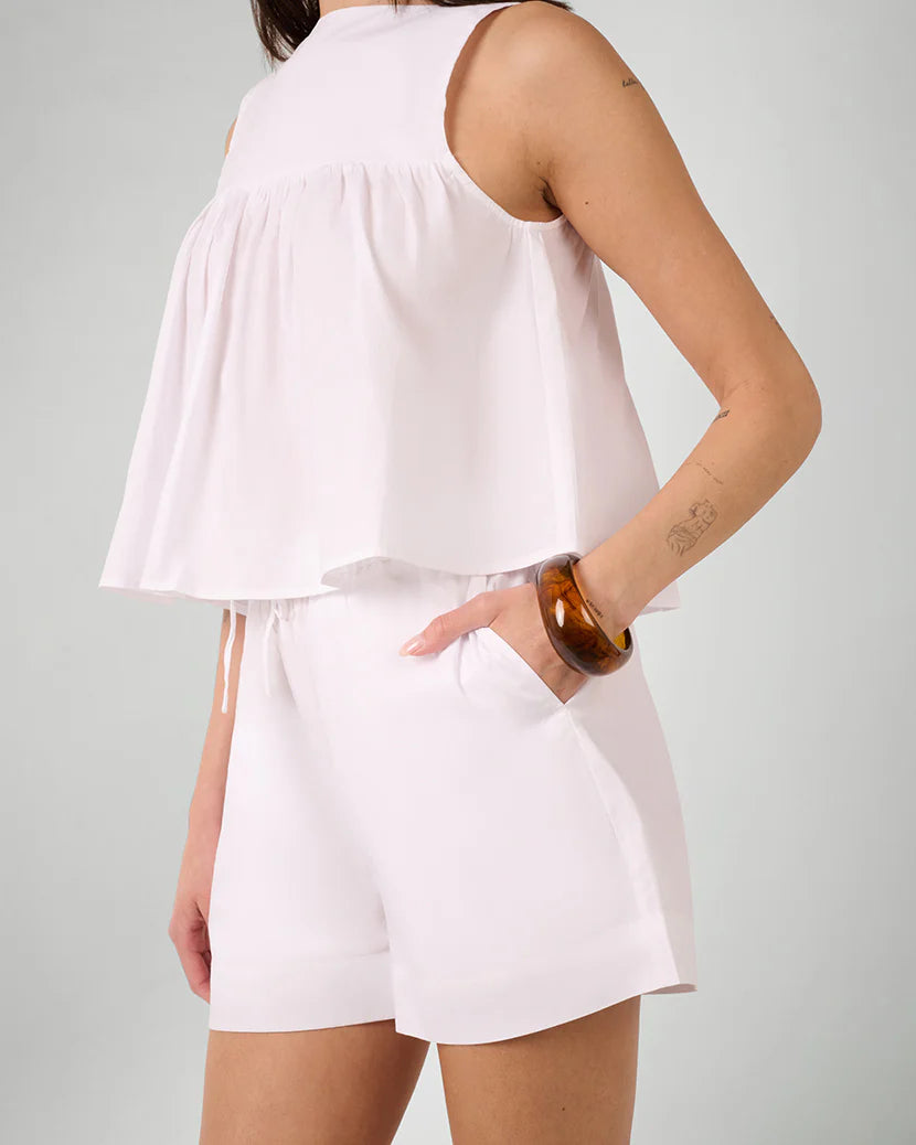Square Neck Babydoll Top