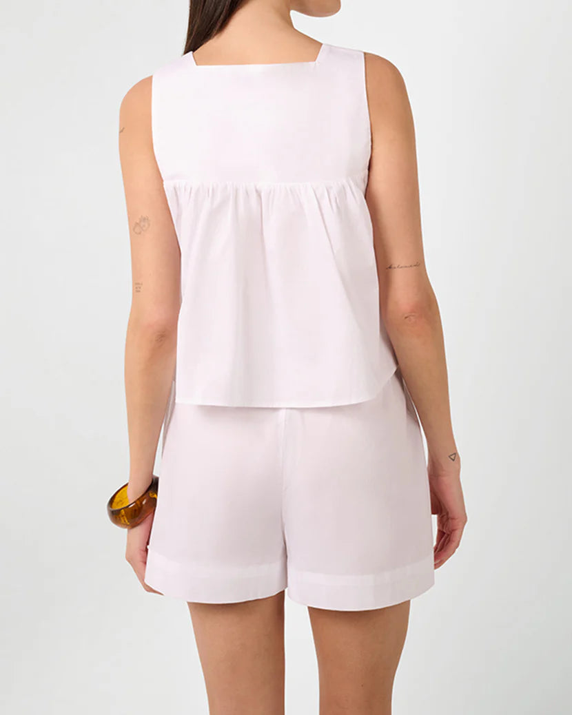 Square Neck Babydoll Top