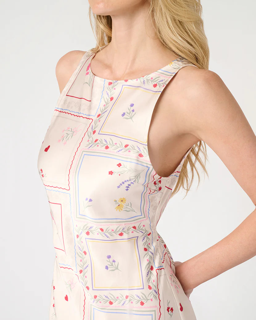 Boat Neck Slip Dress
