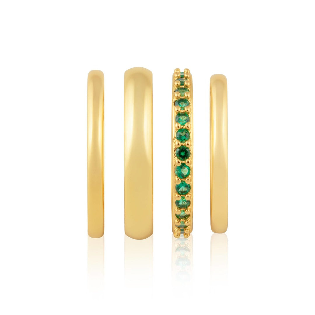 Buy Sophisticated Glossy Gold Diamond Ring Online | ORRA